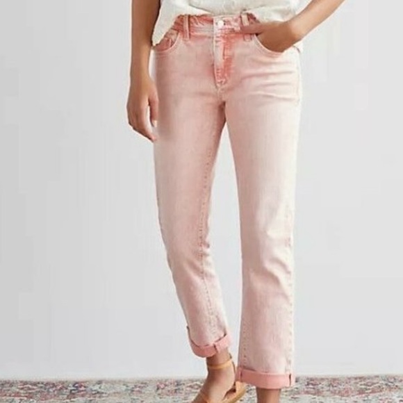 Anthropologie Denim - 🆕 Pilcro By Anthropologie Slim Boyfriend Jeans Pink/Salmon